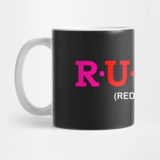 Rufus - Red-Haired. Mug